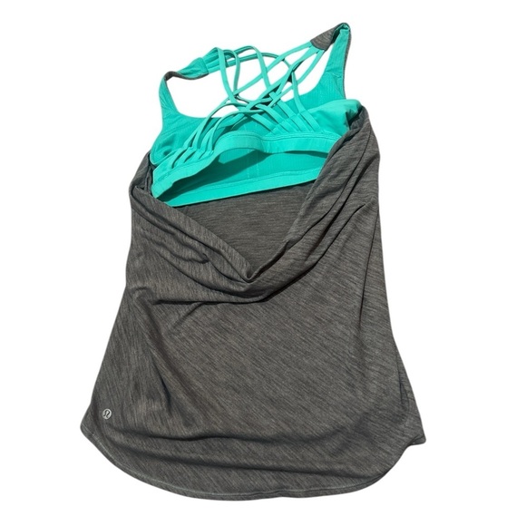 Lululemon Wild Tank 2 in 1 Built in Bra Flowy Workout Tank - Picture 9 of 9
